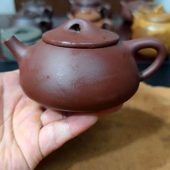 茶壶紫砂宜兴紫砂壶微瑕