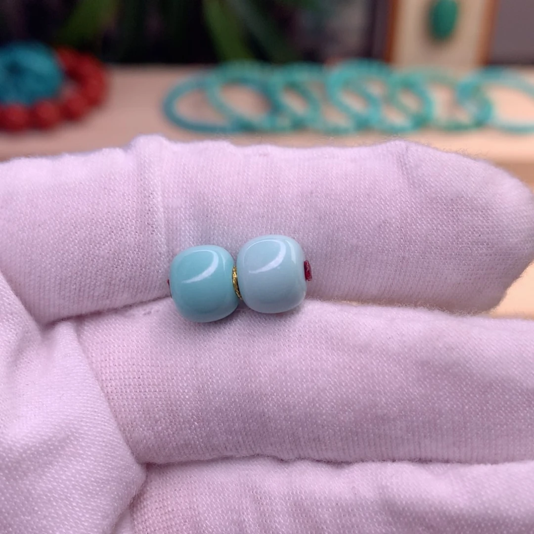 绿松石配珠卡8.5未镶嵌