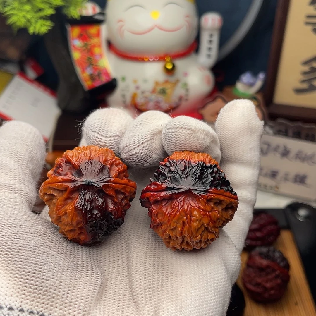 吊坠文玩核桃龙眼焦糖