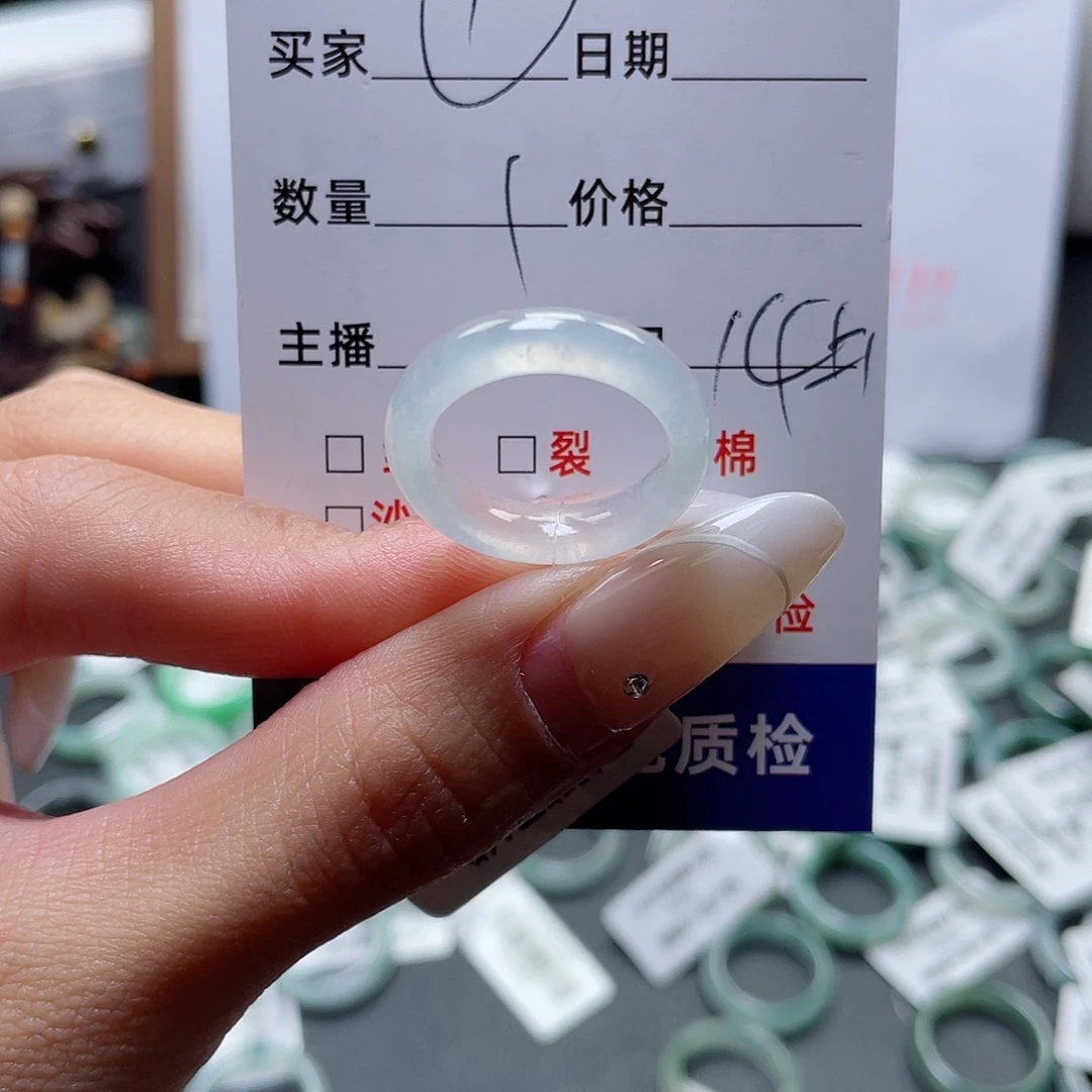 未镶嵌戒指翡翠翡翠首饰