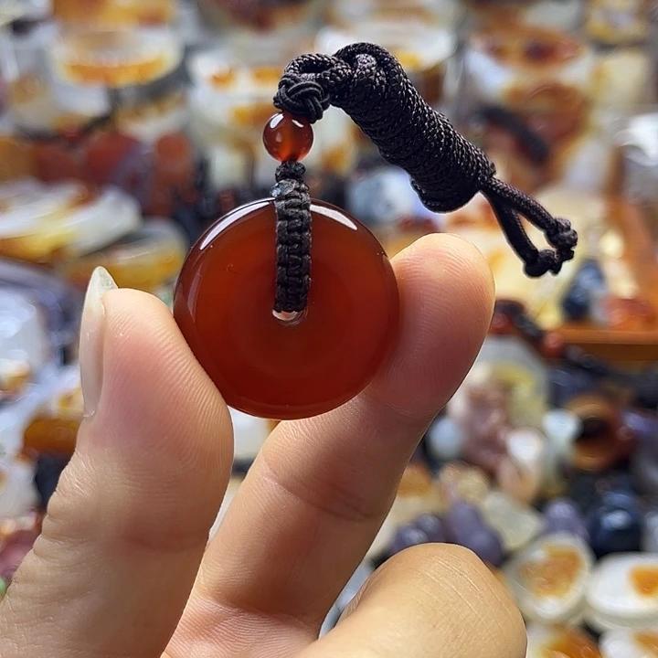 玛瑙/玉髓未镶嵌吊坠(不含链)