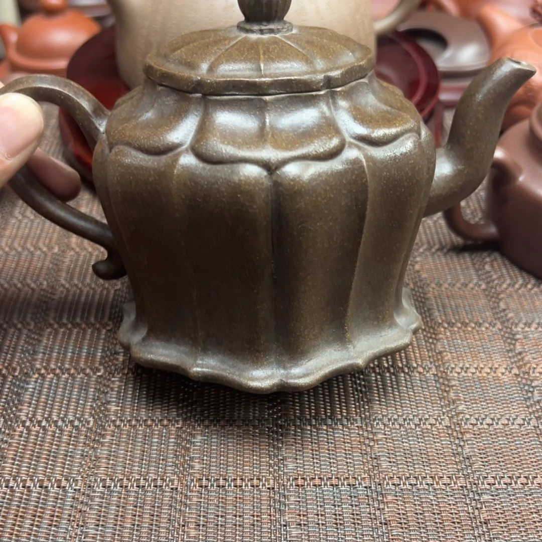 茶壶紫砂宜兴原矿紫砂壶400毫升容量