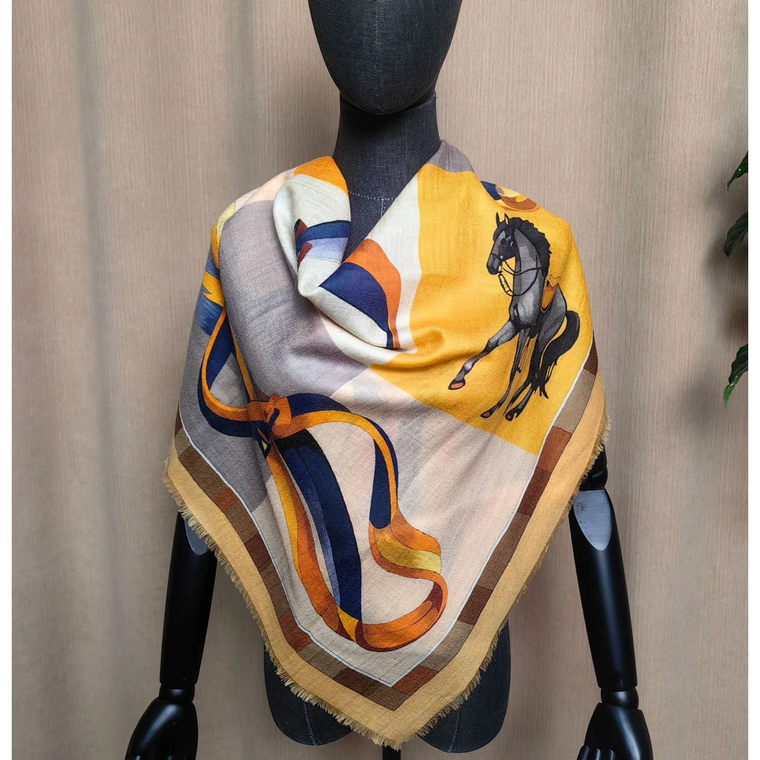 【戒指绒】围巾200支水溶羊绒内蒙古厂价直邮100％山羊绒经典百搭