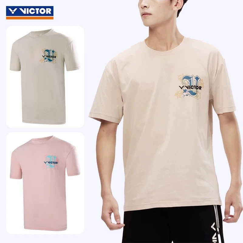 2024夏新victor胜利羽毛球服速干短袖运动服男女透气T恤比赛40029