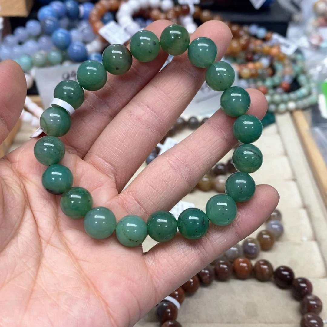 硅化珊瑚（珊瑚玉）手链未镶嵌遮****啥207