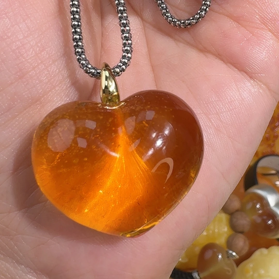 琥珀未镶嵌裸石我