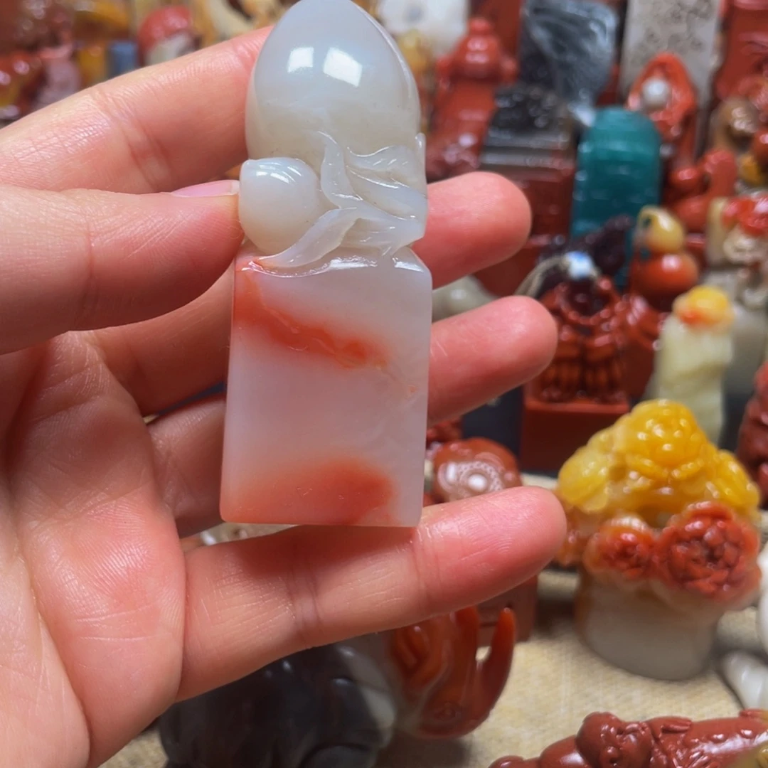 寿山石印石精美寿山