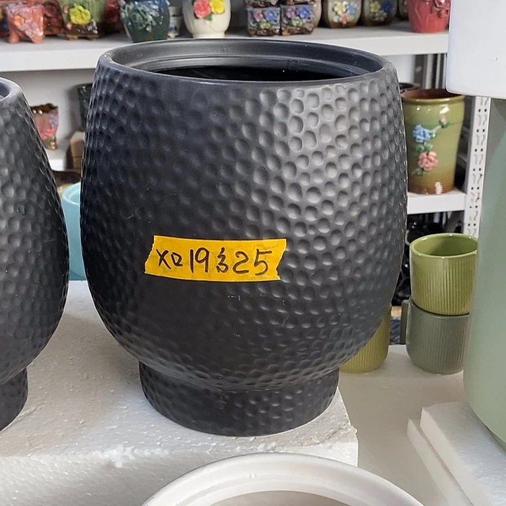 摆件陶盆有孔 微瑕介意勿拍