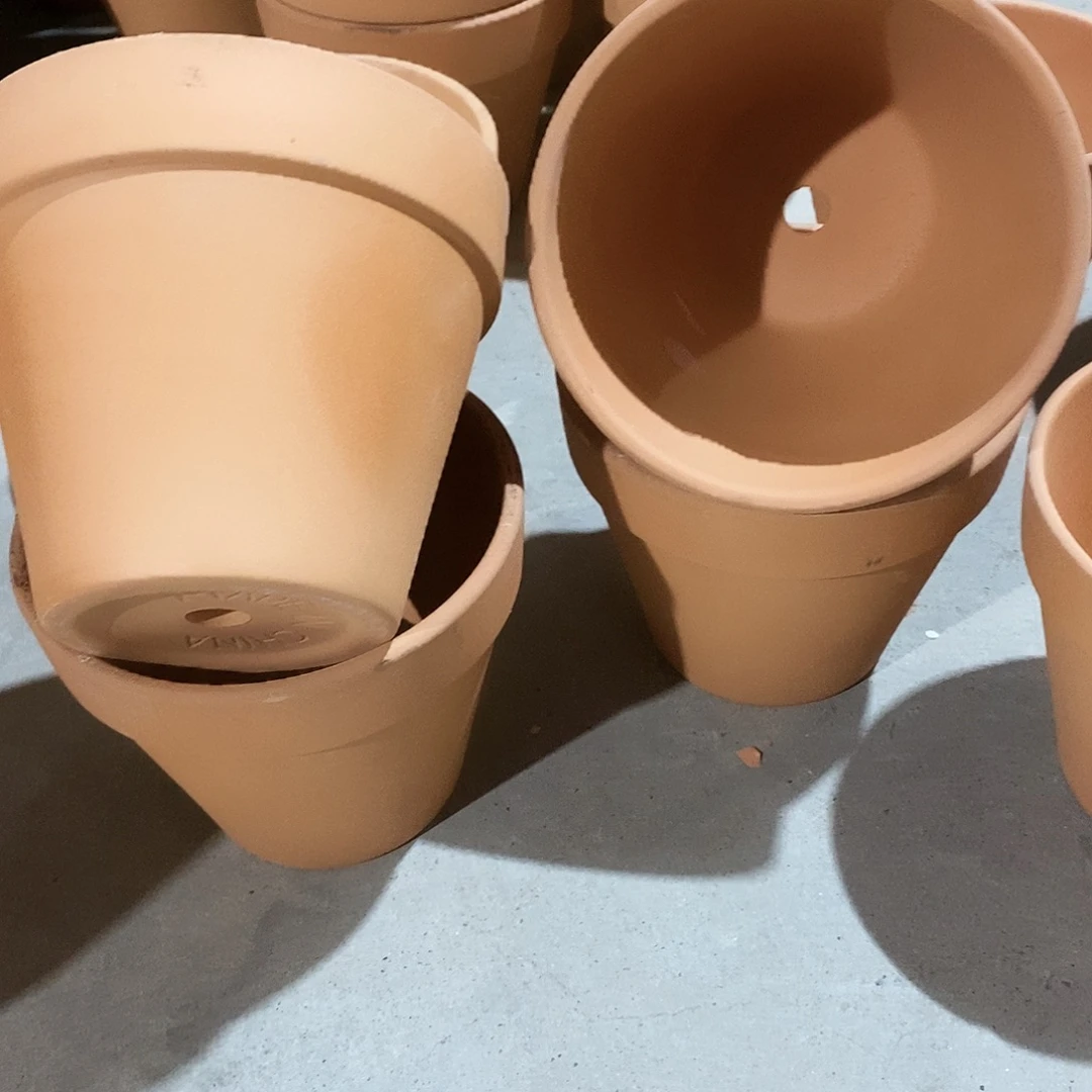 瑕疵红陶14×12-4