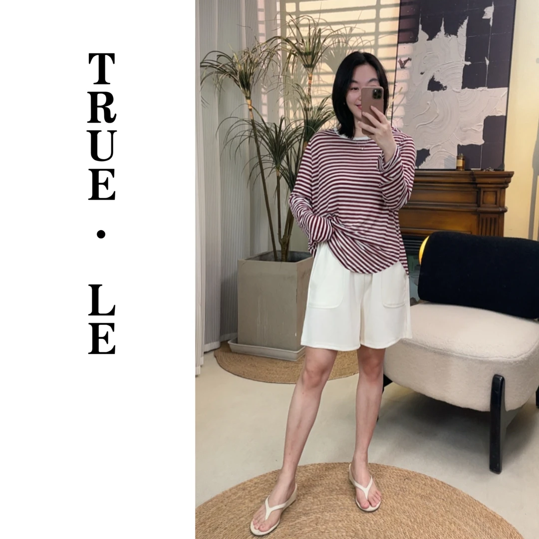True·Le｜“兰精●巨垂滑”口袋短裤3600