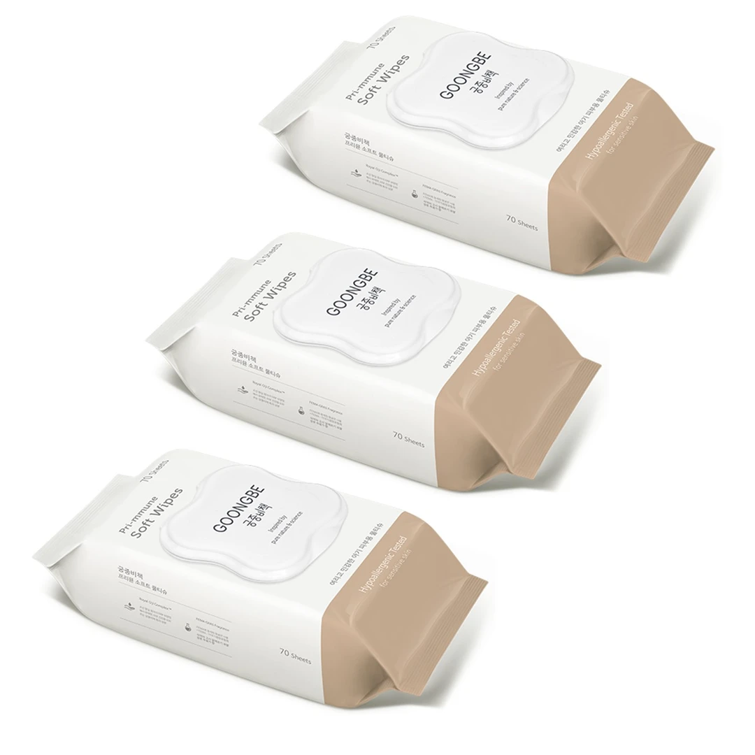 【清仓】宫中秘策婴儿湿巾70片组合装