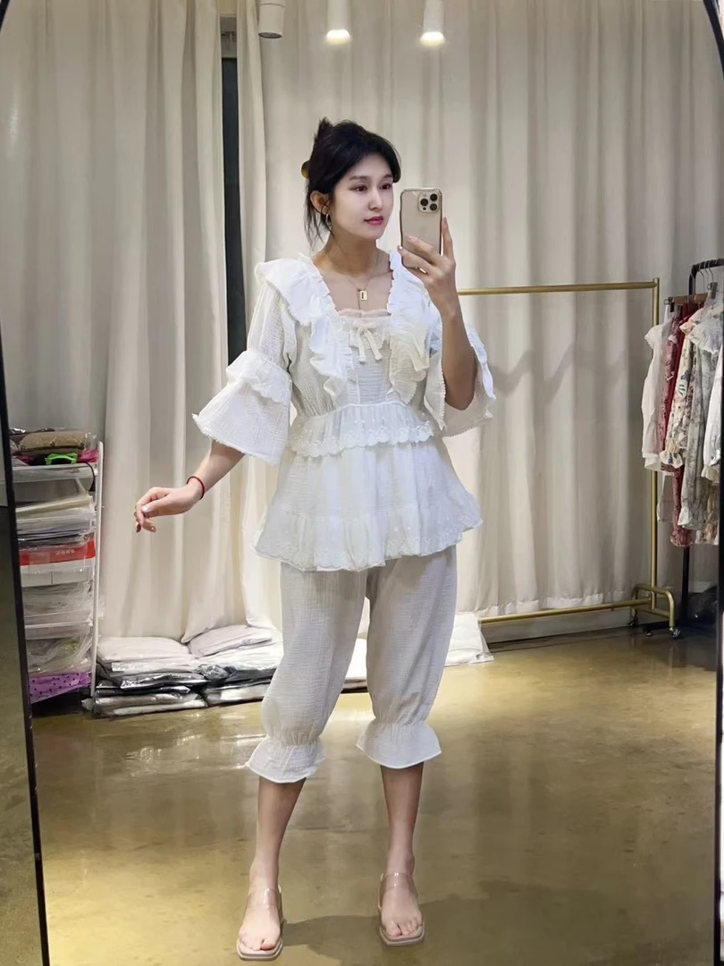 延吉优佰家/韩国LU家新款分体套装lu990