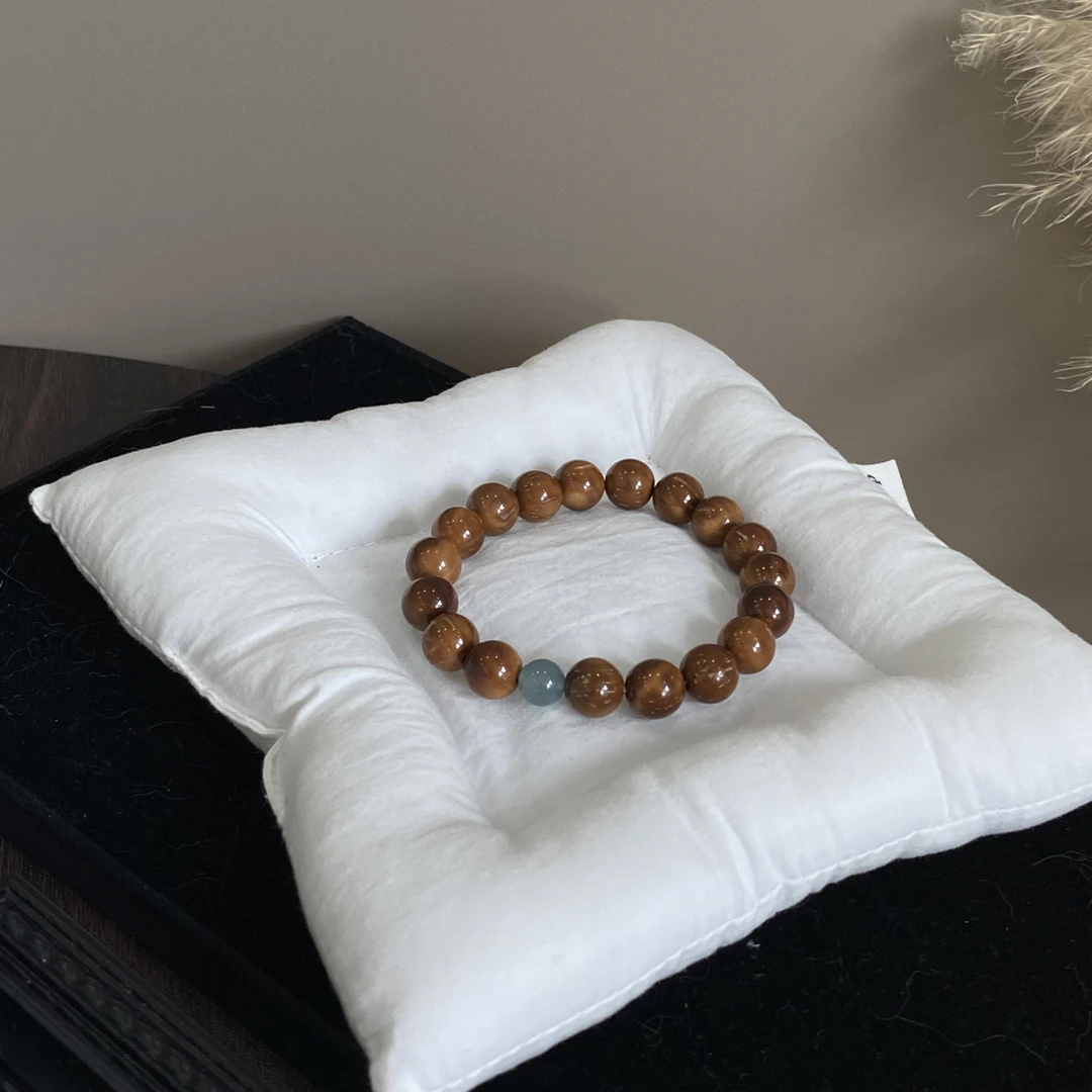 【雾归】文玩库克翡翠手串L1269