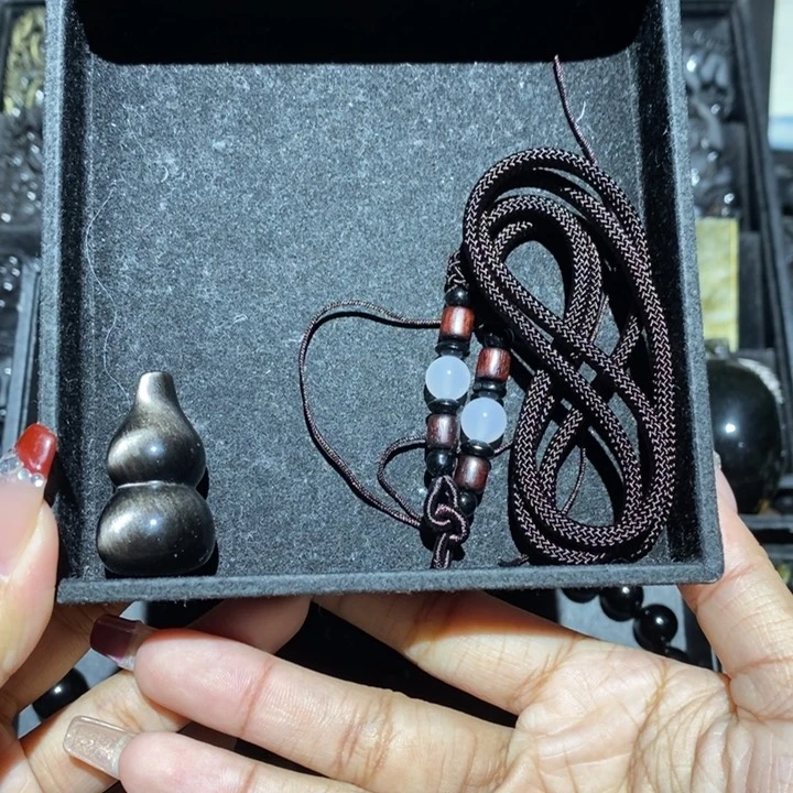 黑曜岩颈饰未镶嵌K****g