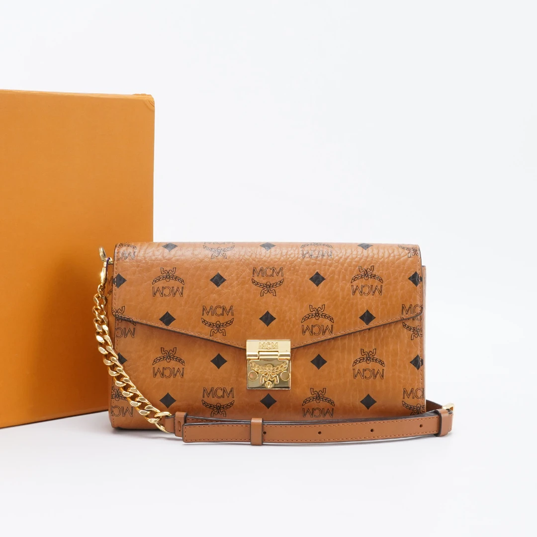 95新 MCM 【MCM专属】链条包中号新款皮肩带/BG23004832