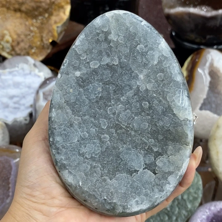 紫晶珠宝半成品未镶嵌