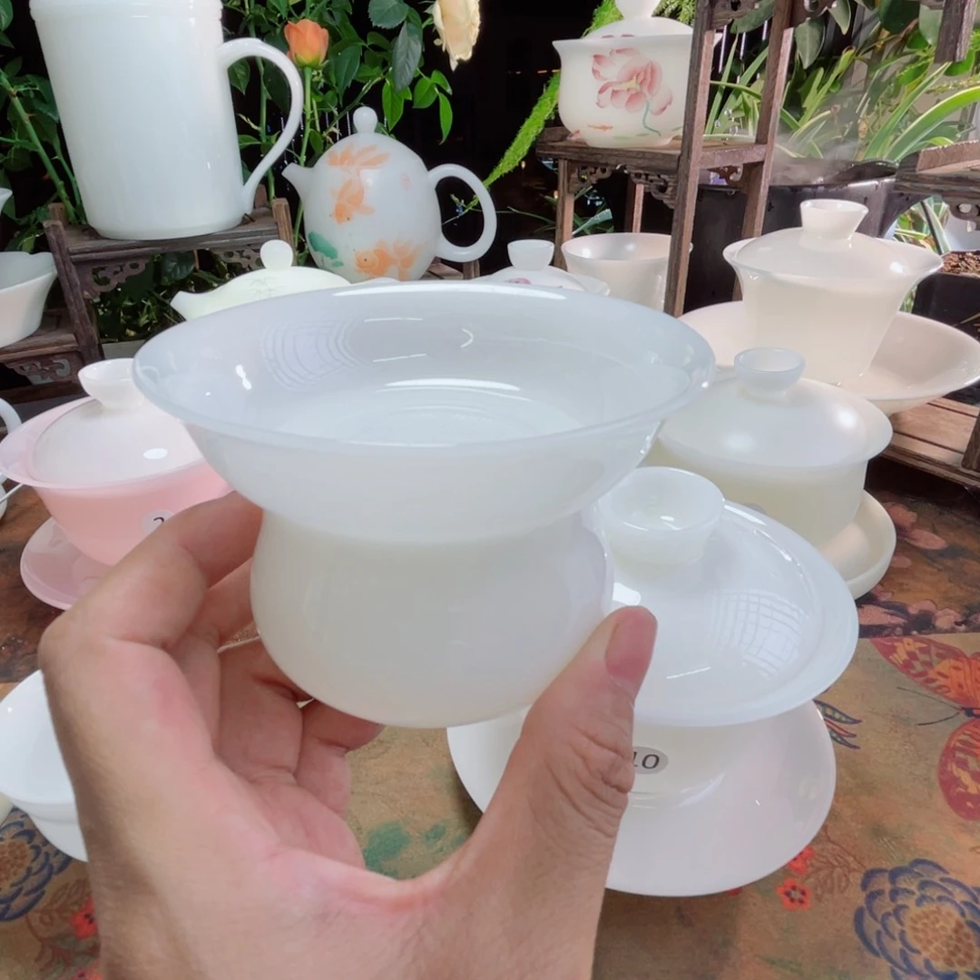 冰晶璞玉茶漏套组
