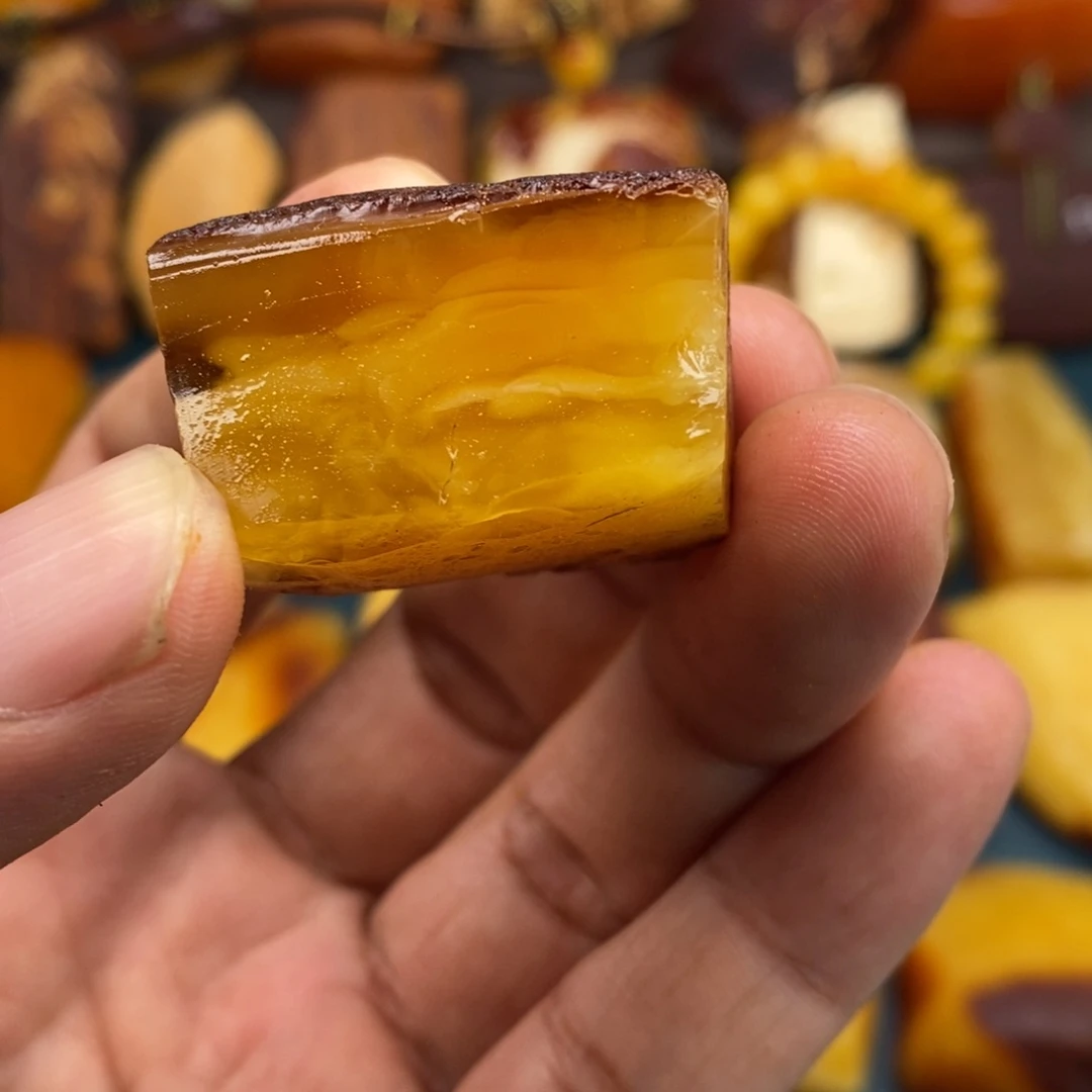 未镶嵌定制琥珀天然蜜蜡原石