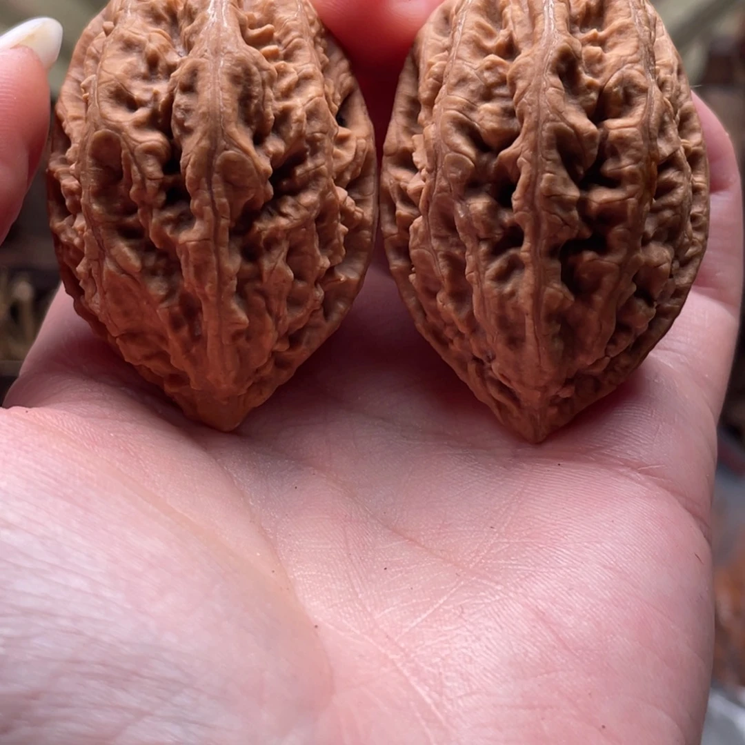 文玩核桃把件楸刀鱼81