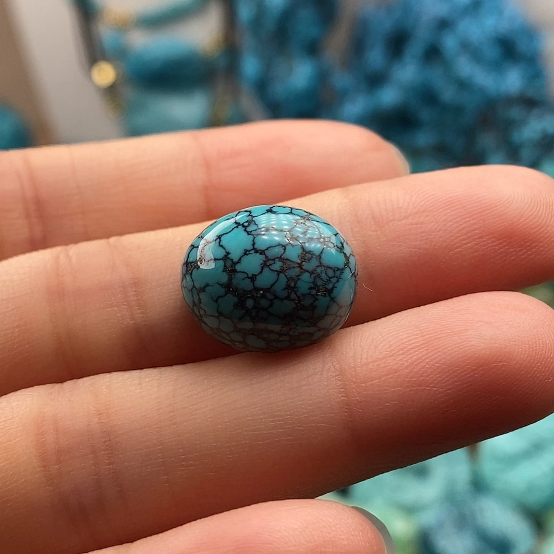 绿松石未镶嵌珠宝半成品