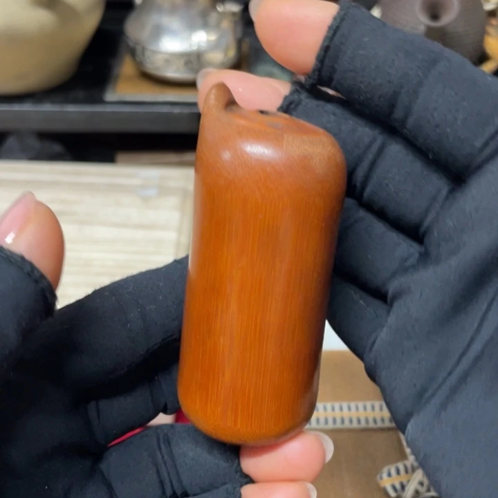 竹中古工艺品摆件