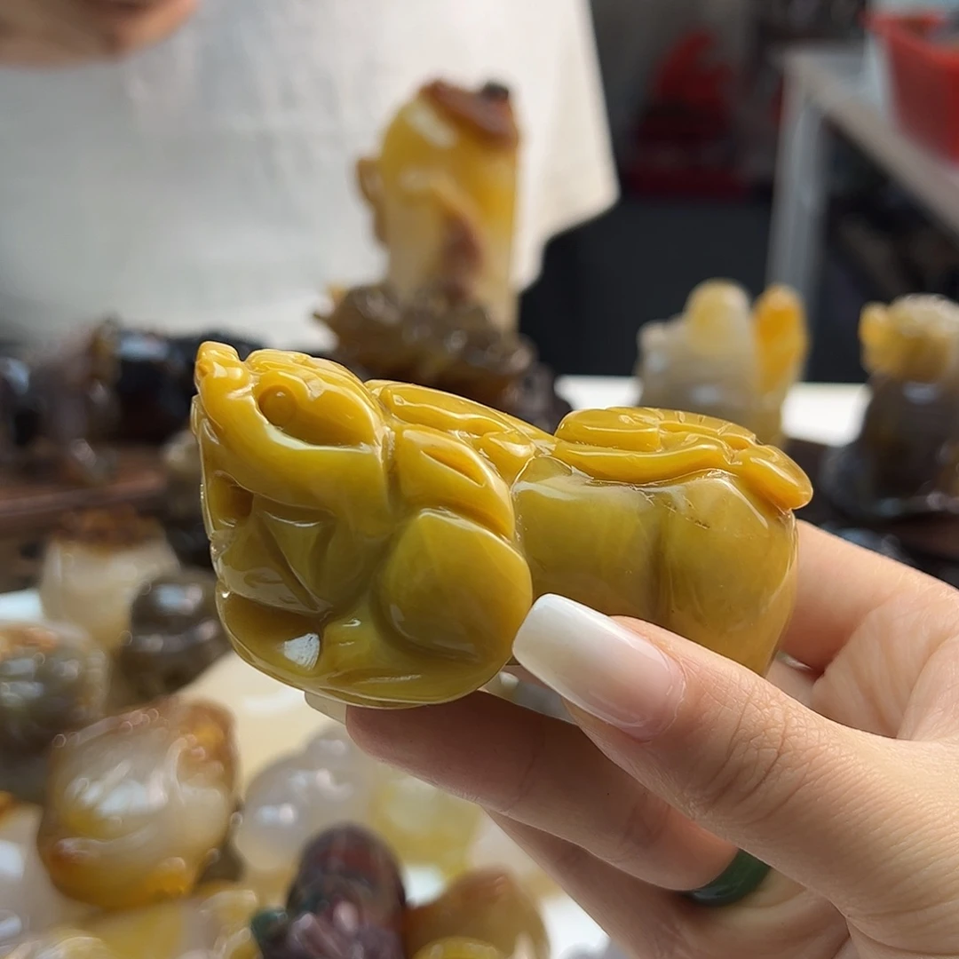 玛瑙/玉髓未镶嵌吊坠(不含链)