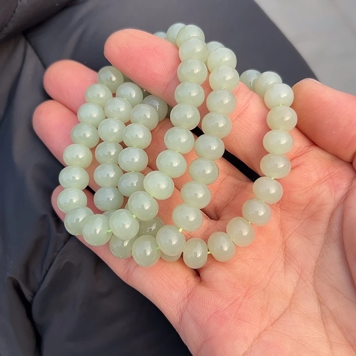 和田玉未镶嵌手链青海清水手串卡10多样性拍一发一