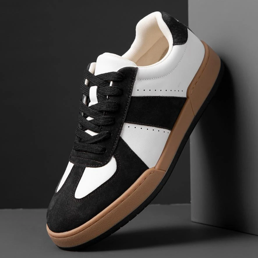 【老彭同学小六子黑盒断码捡漏】男鞋休闲拼色板鞋MD33122A06