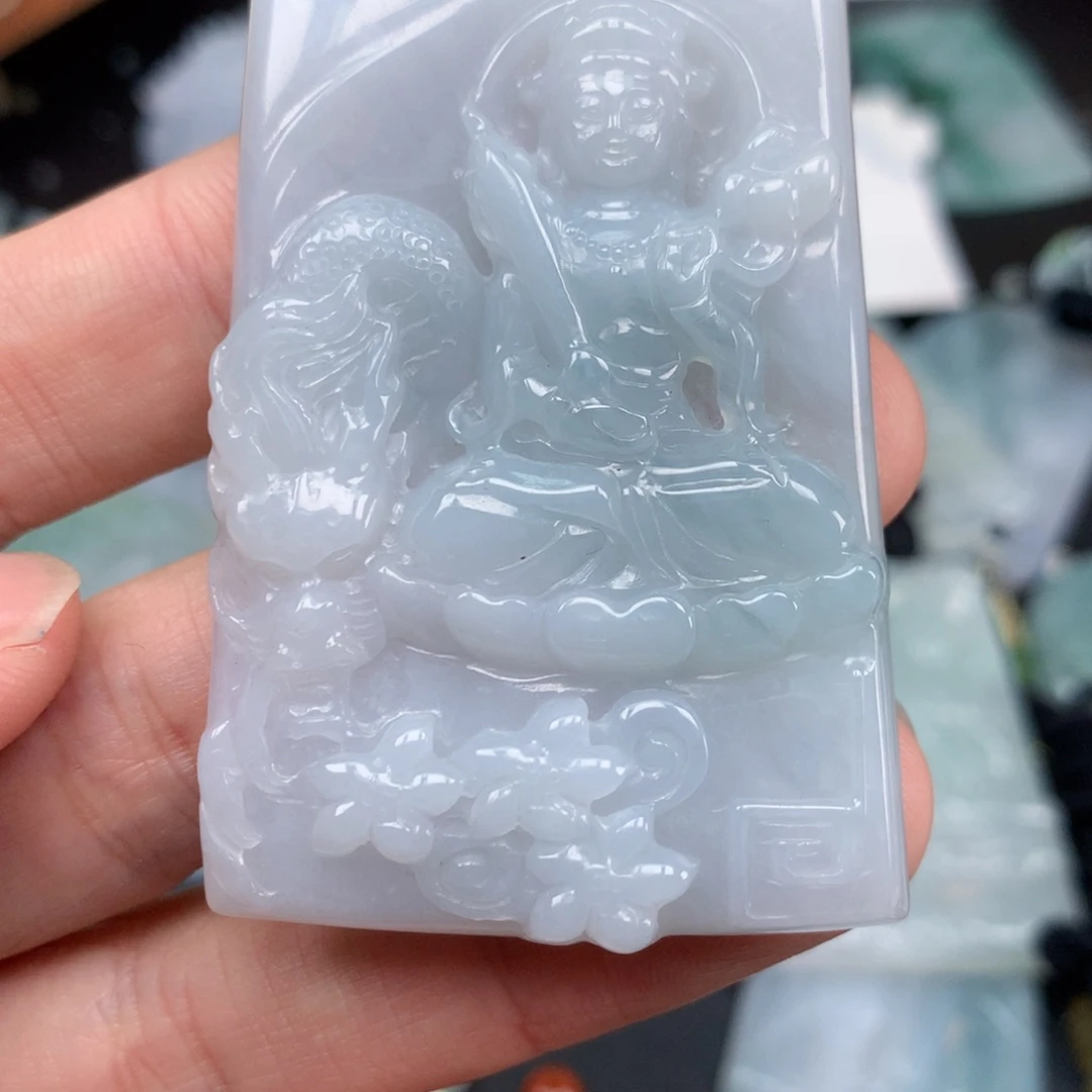 翡翠未镶嵌吊坠(不含链)福利17