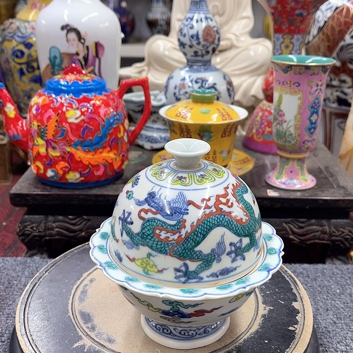 瓷片摆件家居设计风格