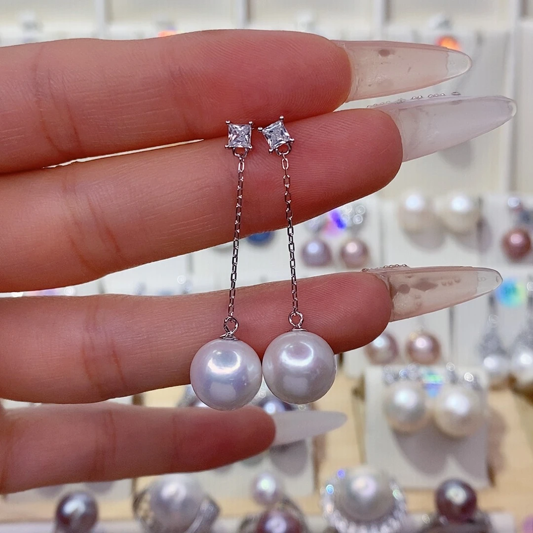 未镶嵌耳饰淡水珍珠