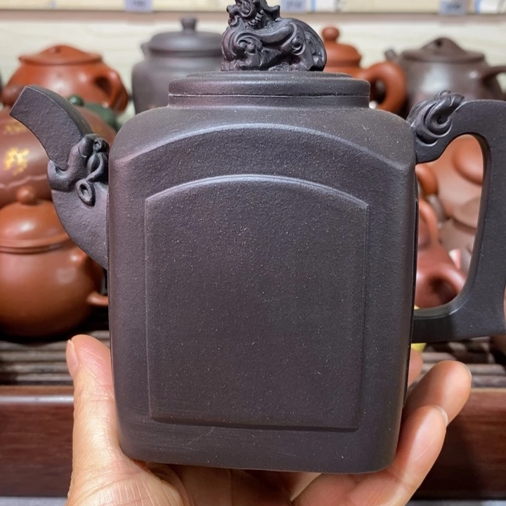 茶壶紫砂微瑕处理一把