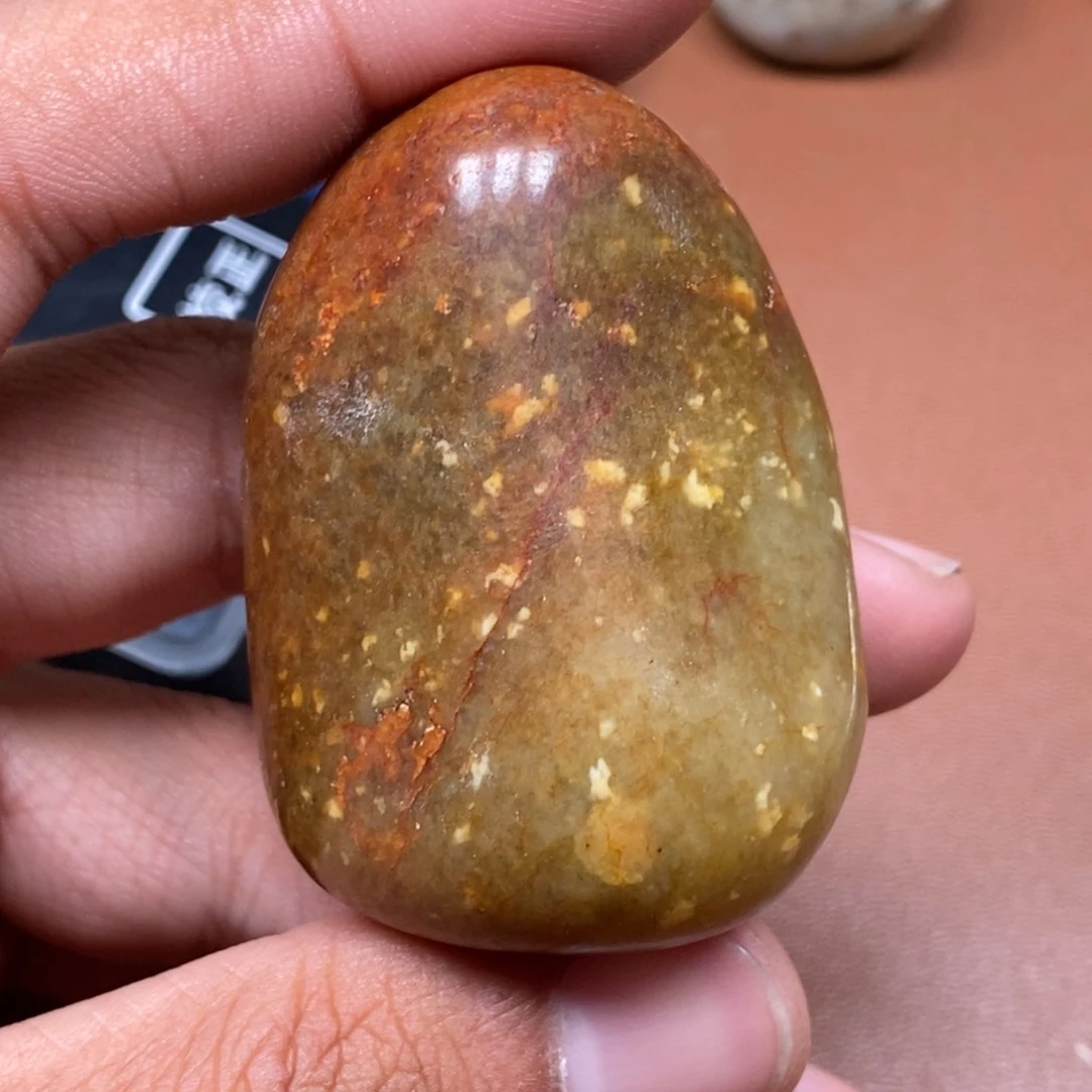 和田玉（糖玉）未镶嵌笔搁