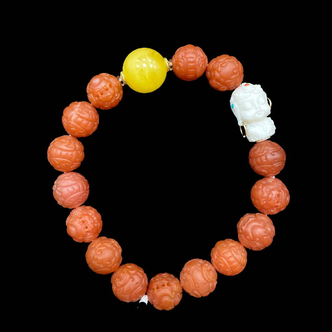 V8242南红手串孤品