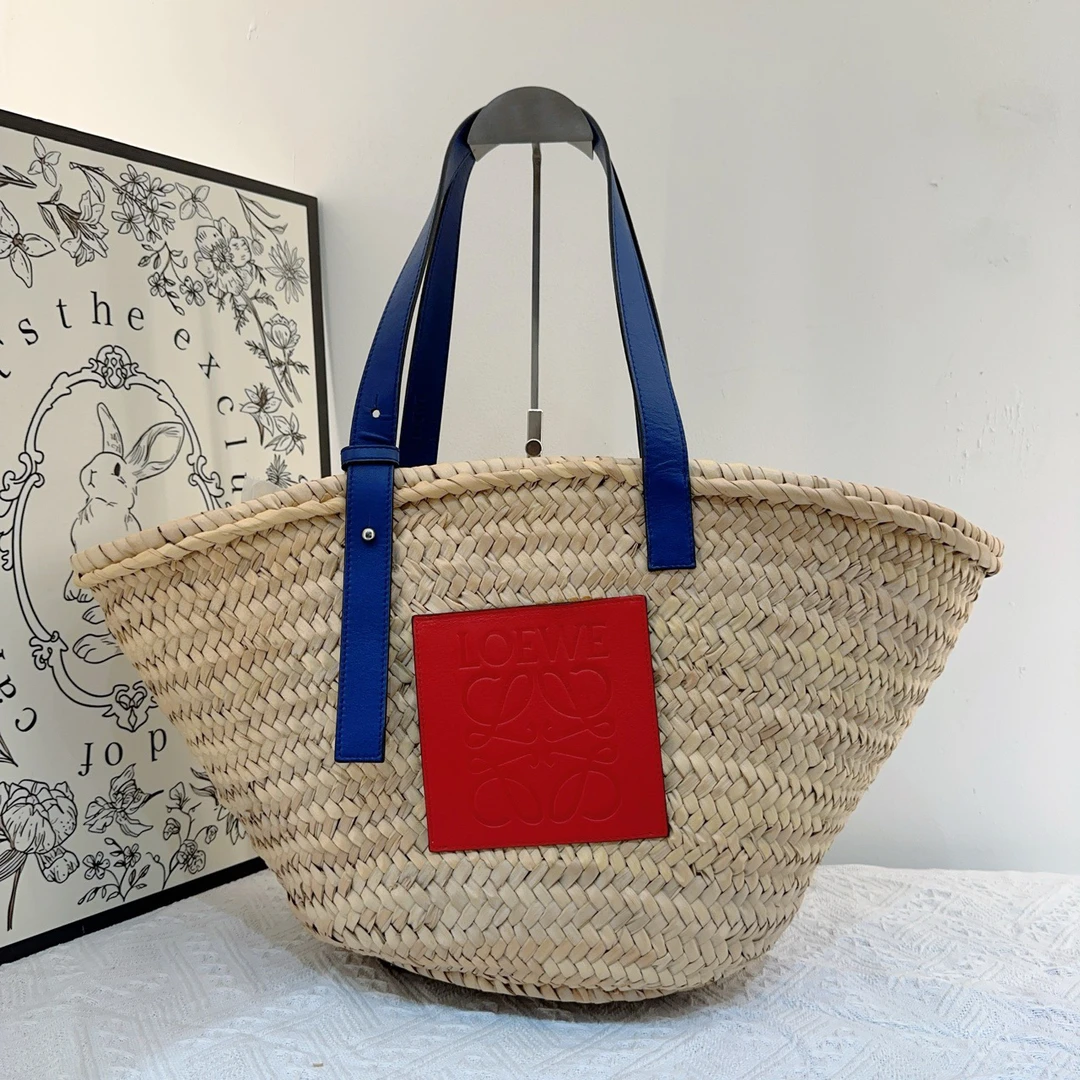 95新 LOEWE/罗意威 罗意威编织托特包 cj3809