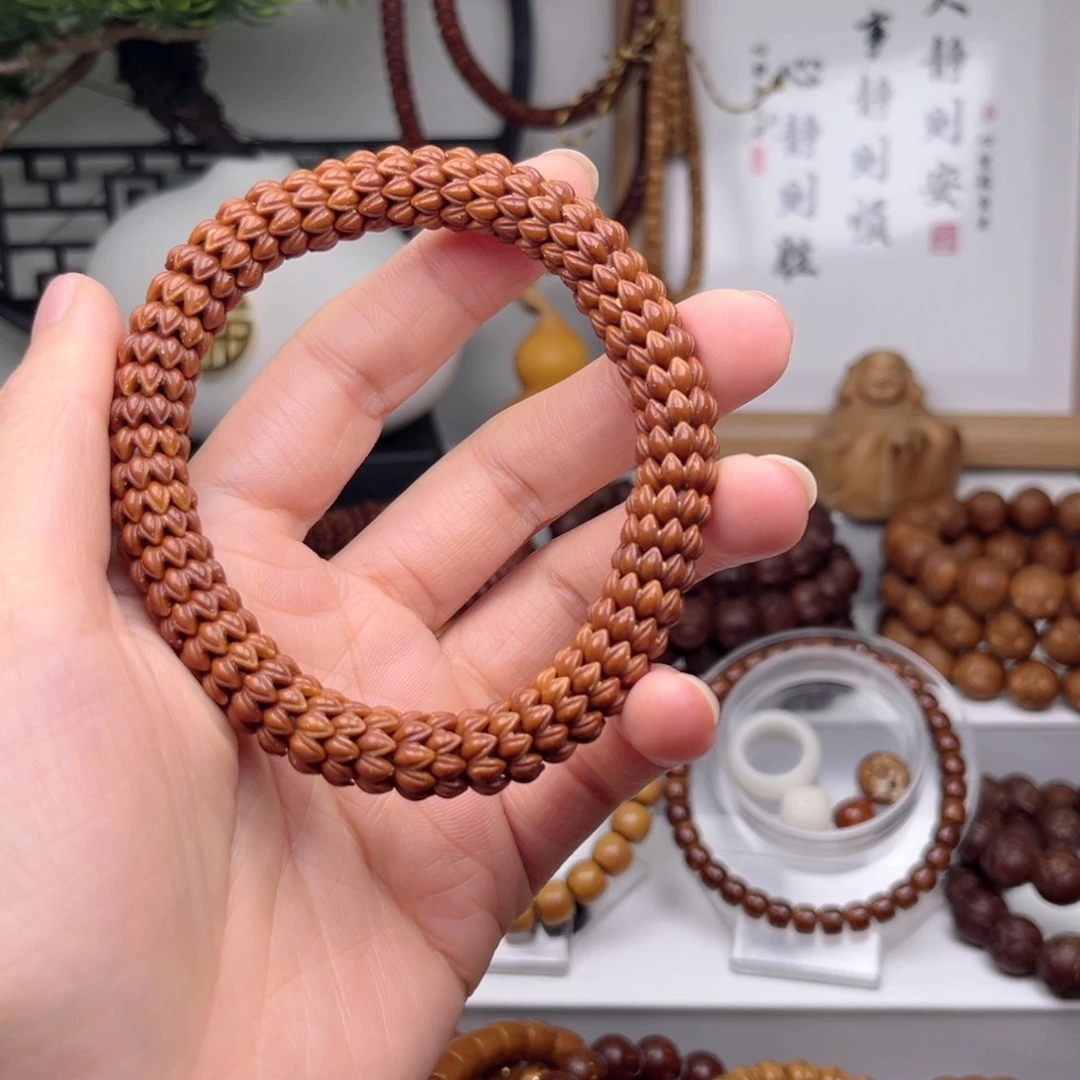 紫金鼠手串月*紫金鼠莲花