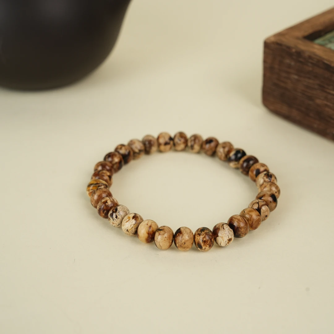 【央网专属】DB99776-抚顺馆藏级干白花手串-7mm多样性发一件