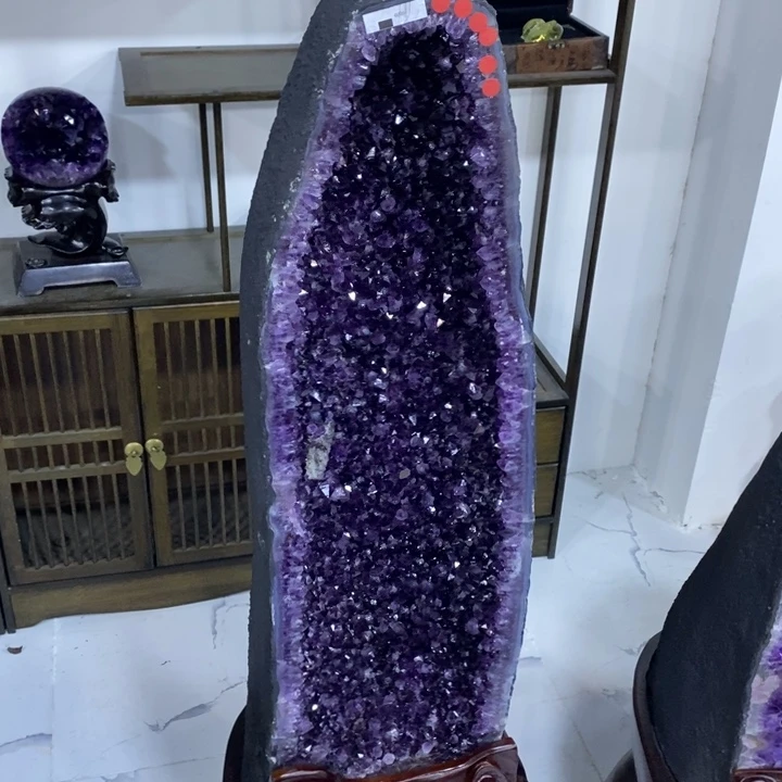 紫晶摆件未镶嵌摆件