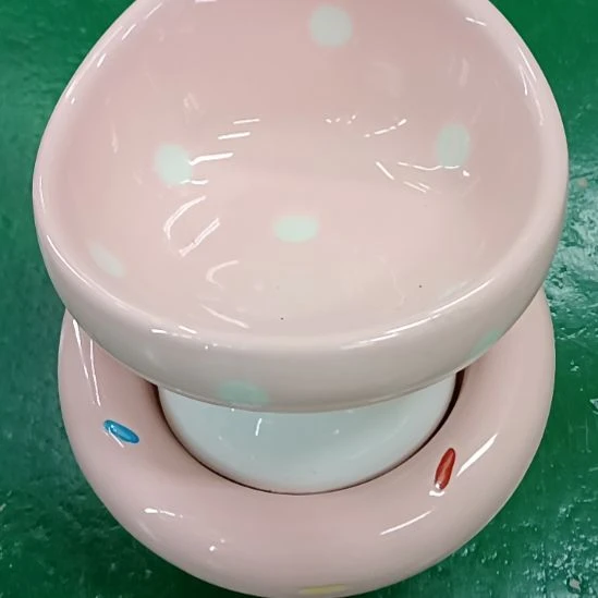 【喵爷专享】陶瓷福利-微瑕粉斜蘑菇+粉甜圈1