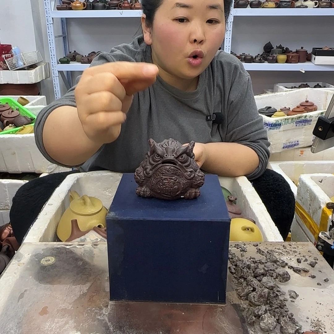 紫砂茶壶宜兴紫砂壶瑕疵处理