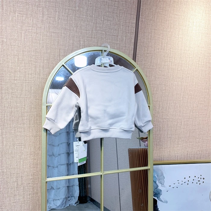 AG320   宝宝加绒圆领卫衣