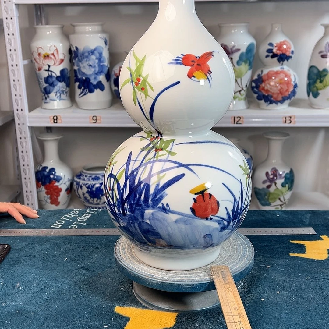 摆件景德镇陶瓷葫玉