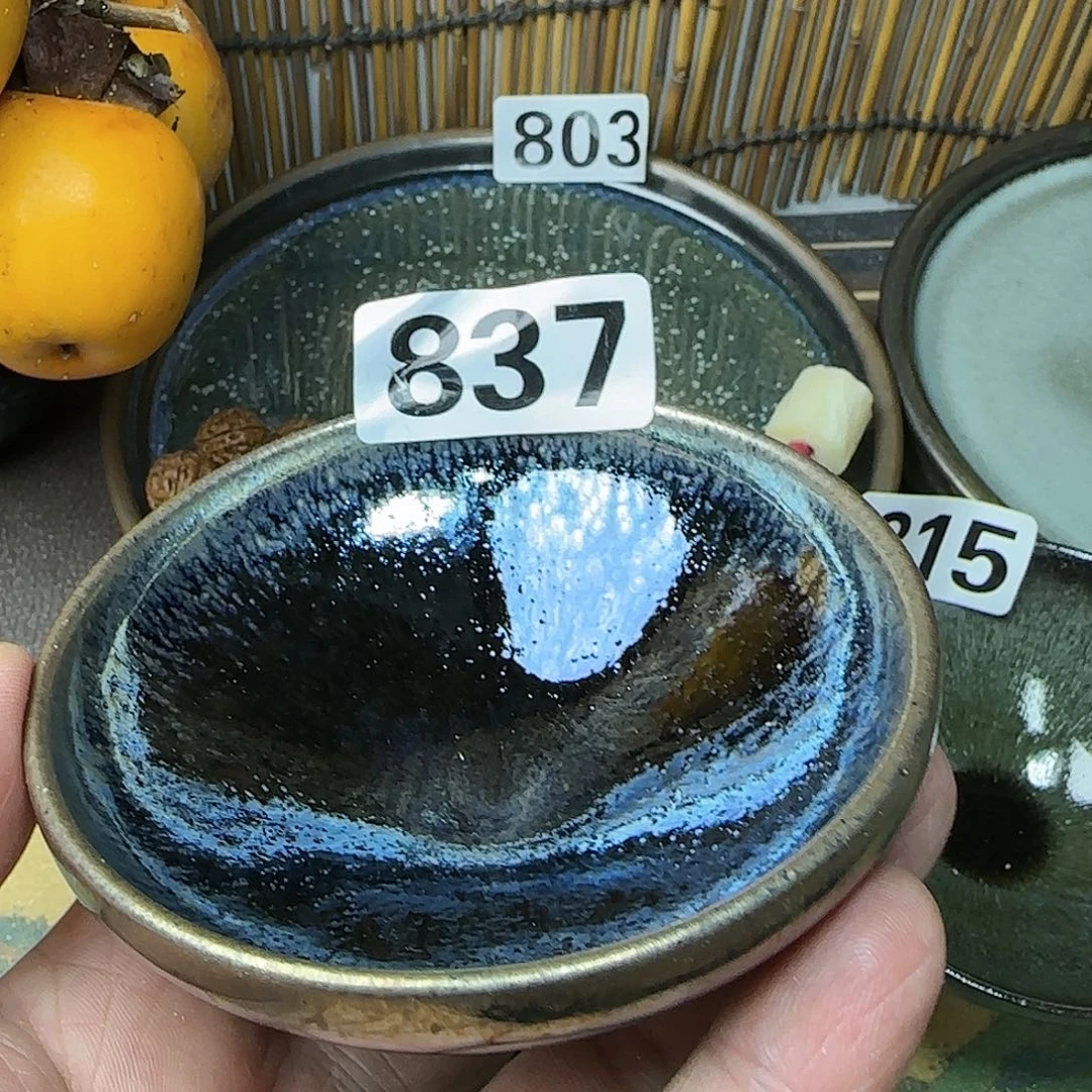 茶盏建盏杯主人杯龙窑柴烧