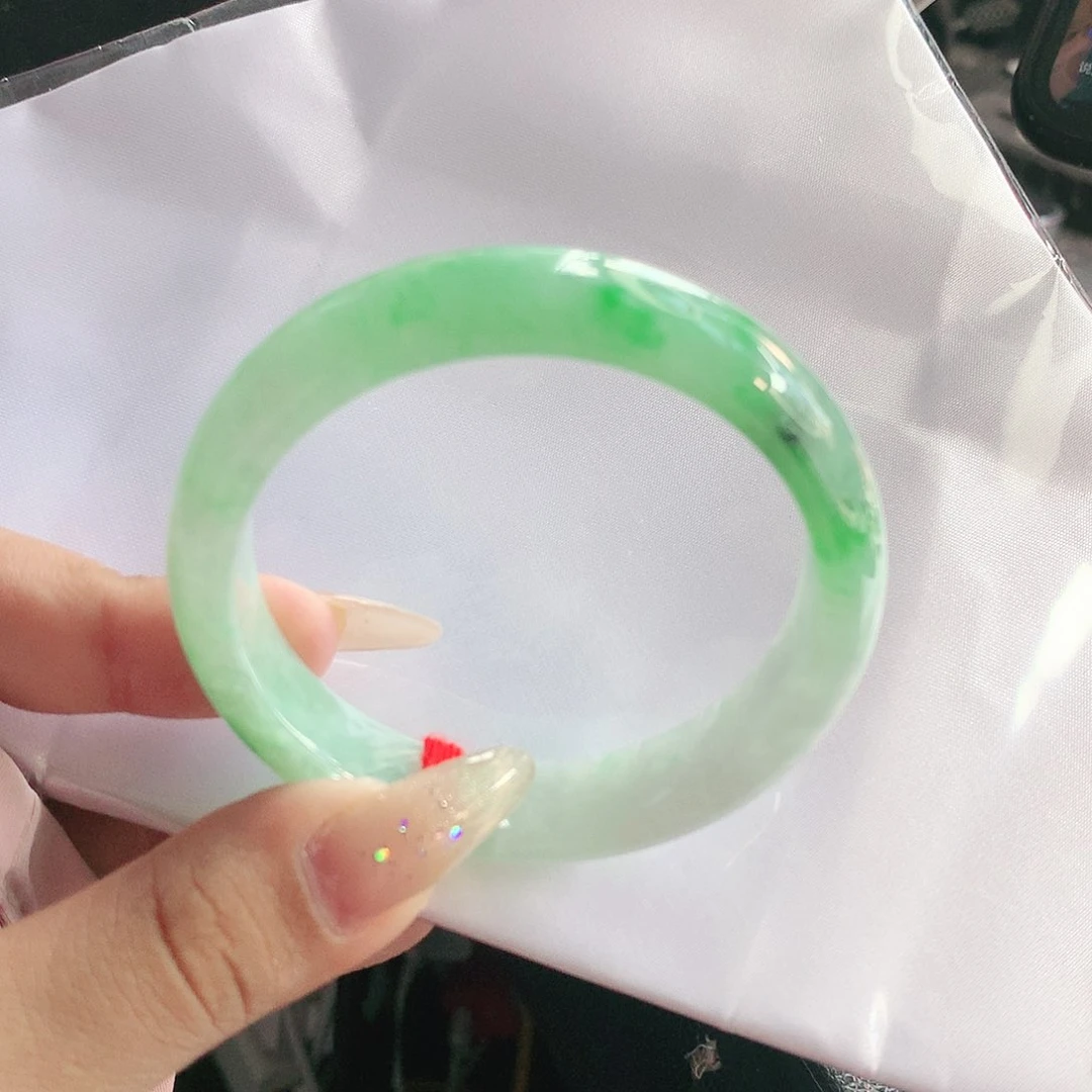 未镶嵌手镯翡翠53圈2638