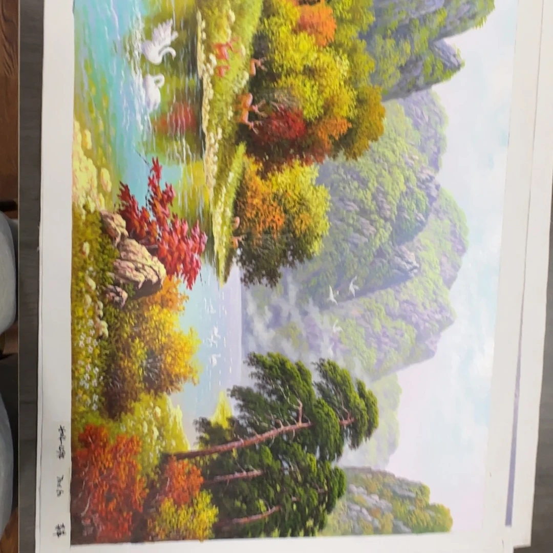 油画加油加油努力加油加油