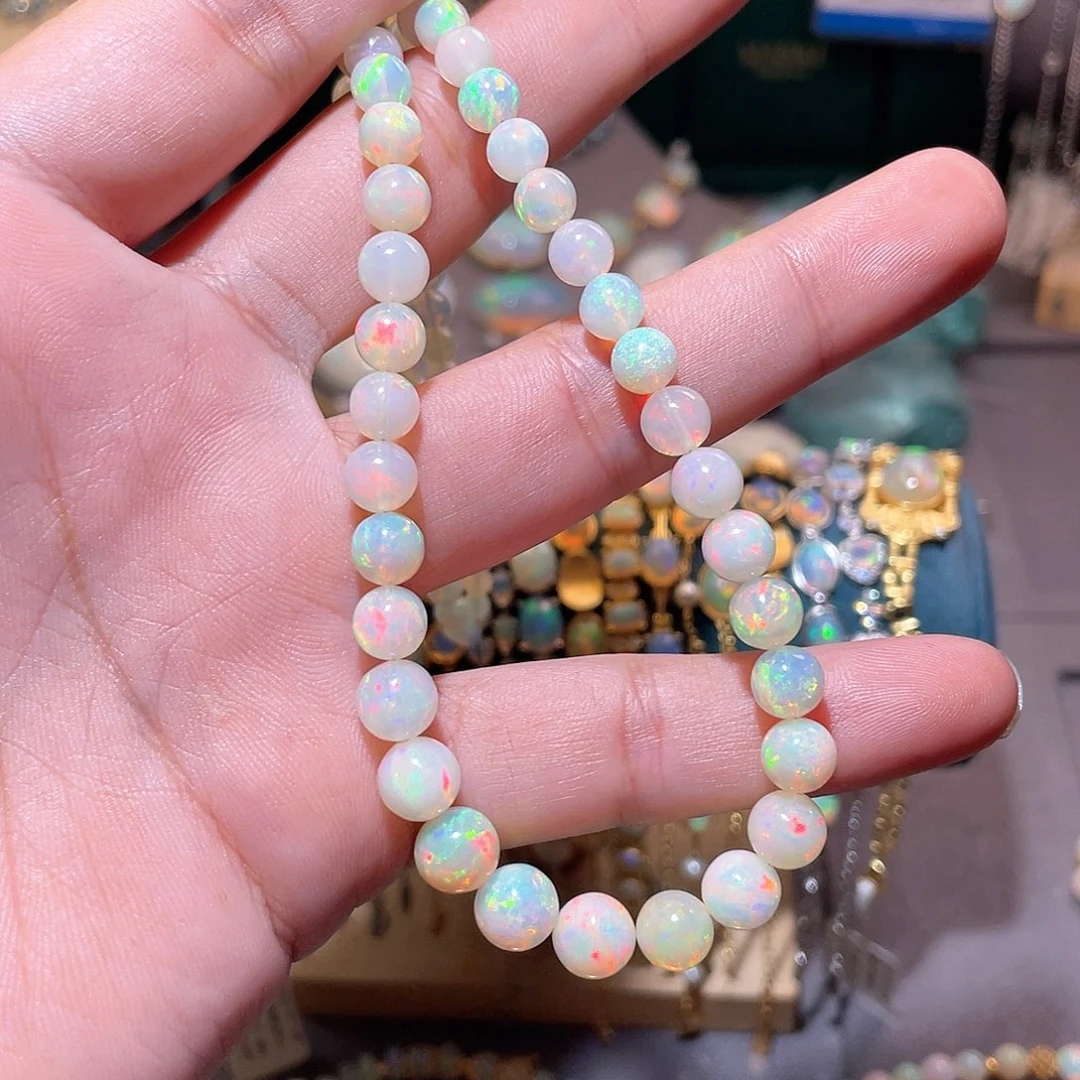 银S925镶嵌欧泊吊坠）O**o