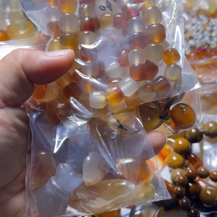 润****玛瑙/玉髓颈饰未镶嵌002