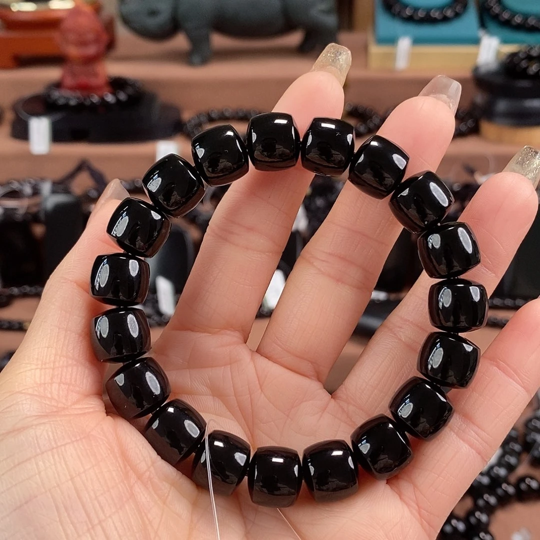 和田玉未镶嵌手链12