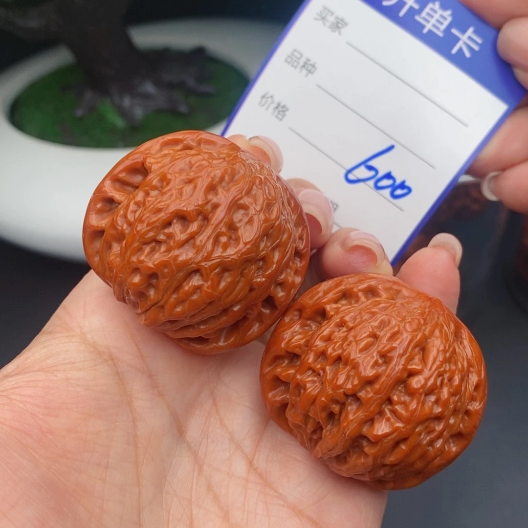 文玩核桃把件40铁锤600