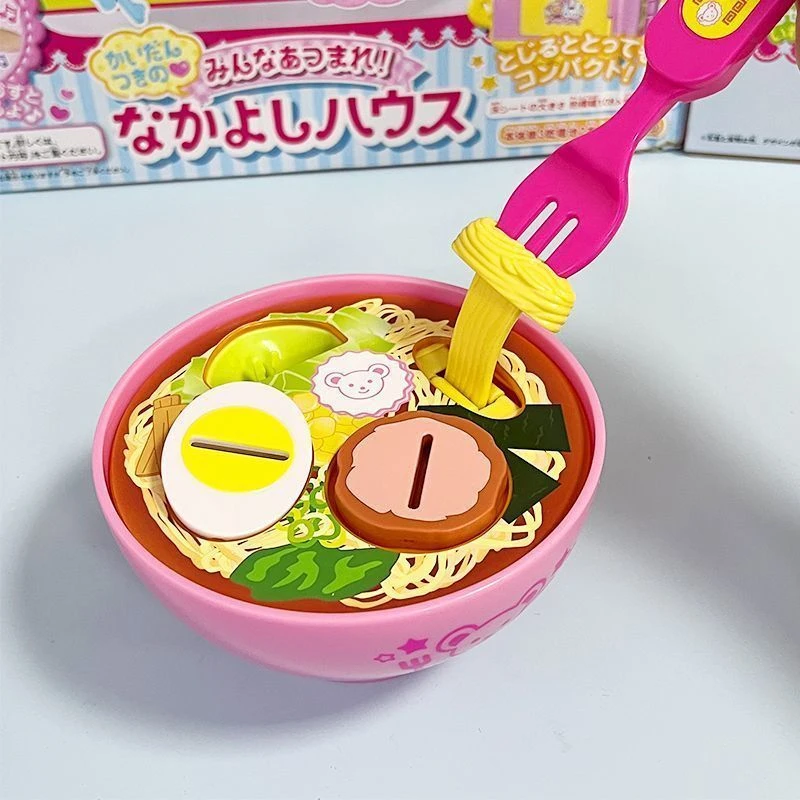 拉面套装进餐喂食食物玩具日式配件儿童过家家女孩礼物全套
